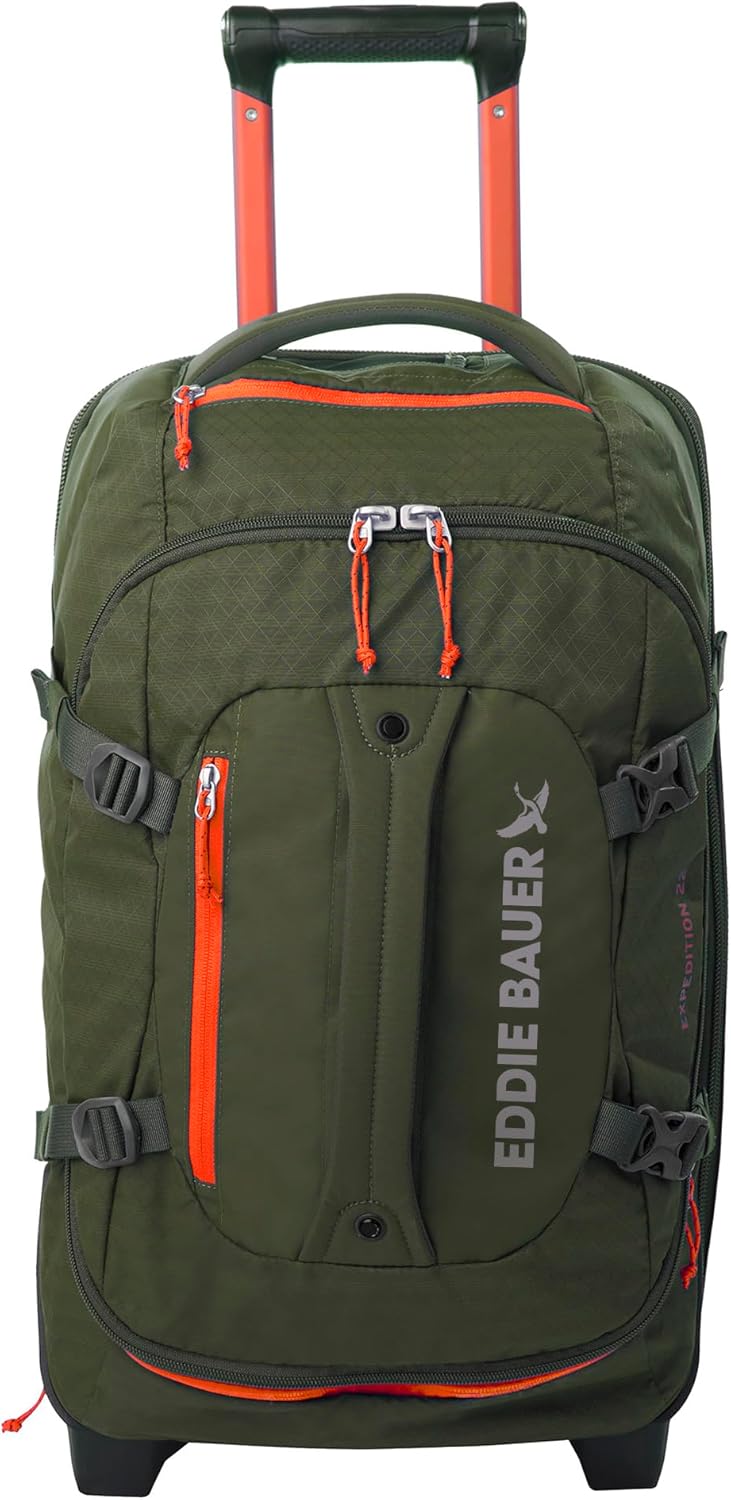 Expedition Duffel Bag 2.0-Made from Rugged Polycarbonate and Nylon, Dark Thyme, 22L - Image 4