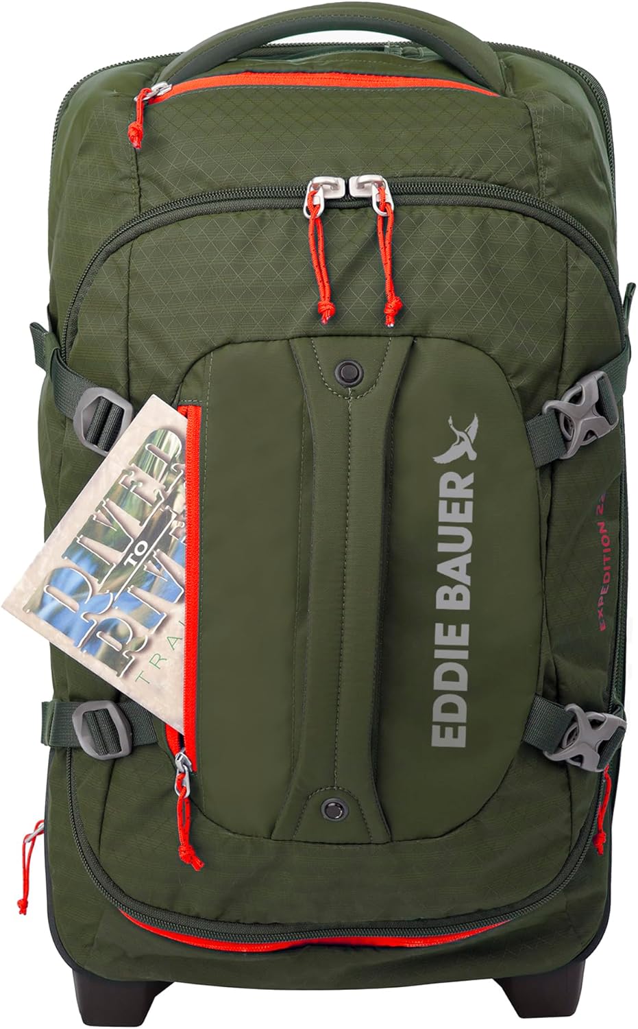Expedition Duffel Bag 2.0-Made from Rugged Polycarbonate and Nylon, Dark Thyme, 22L - Image 6