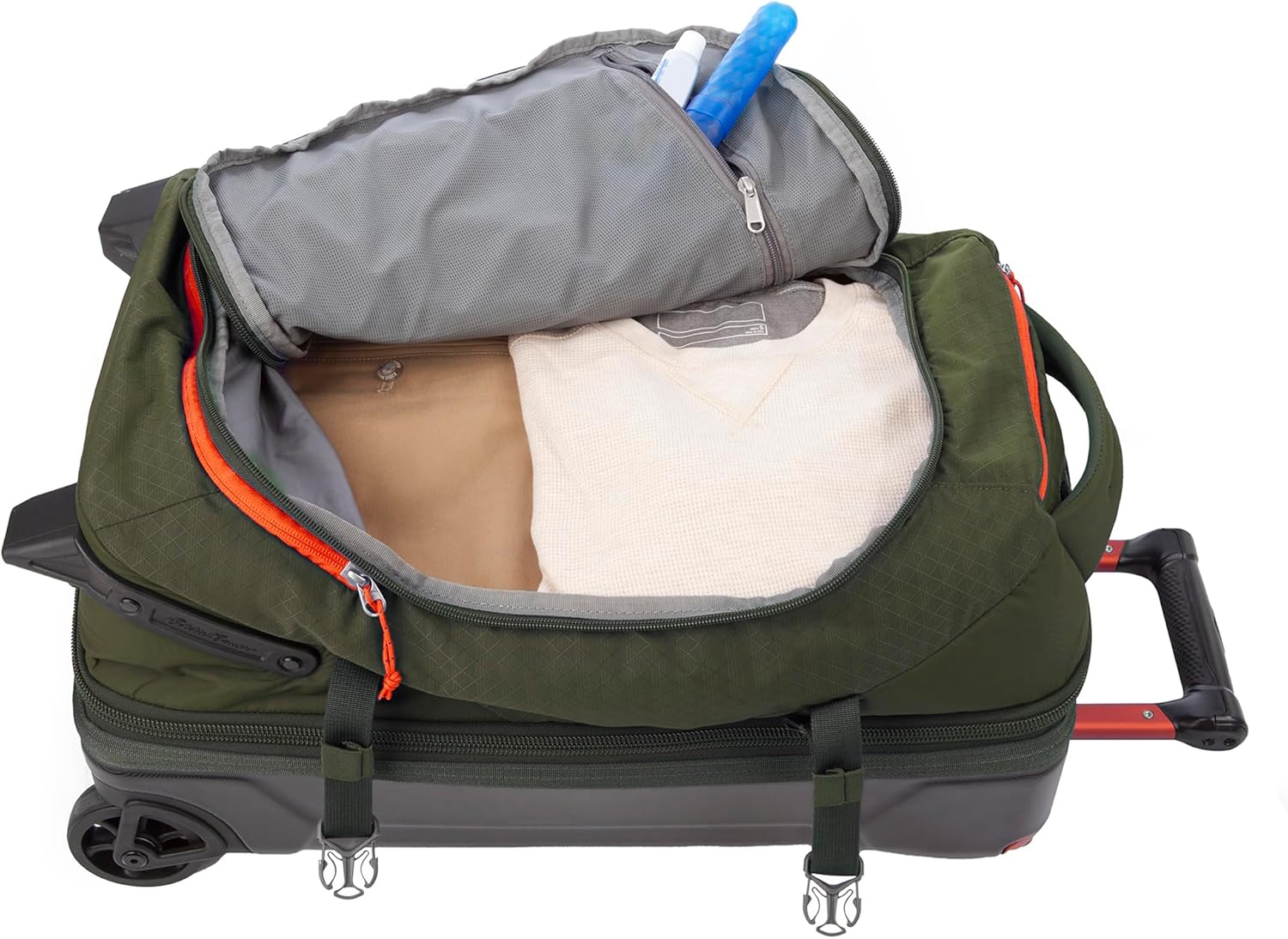 Expedition Duffel Bag 2.0-Made from Rugged Polycarbonate and Nylon, Dark Thyme, 22L - Image 7