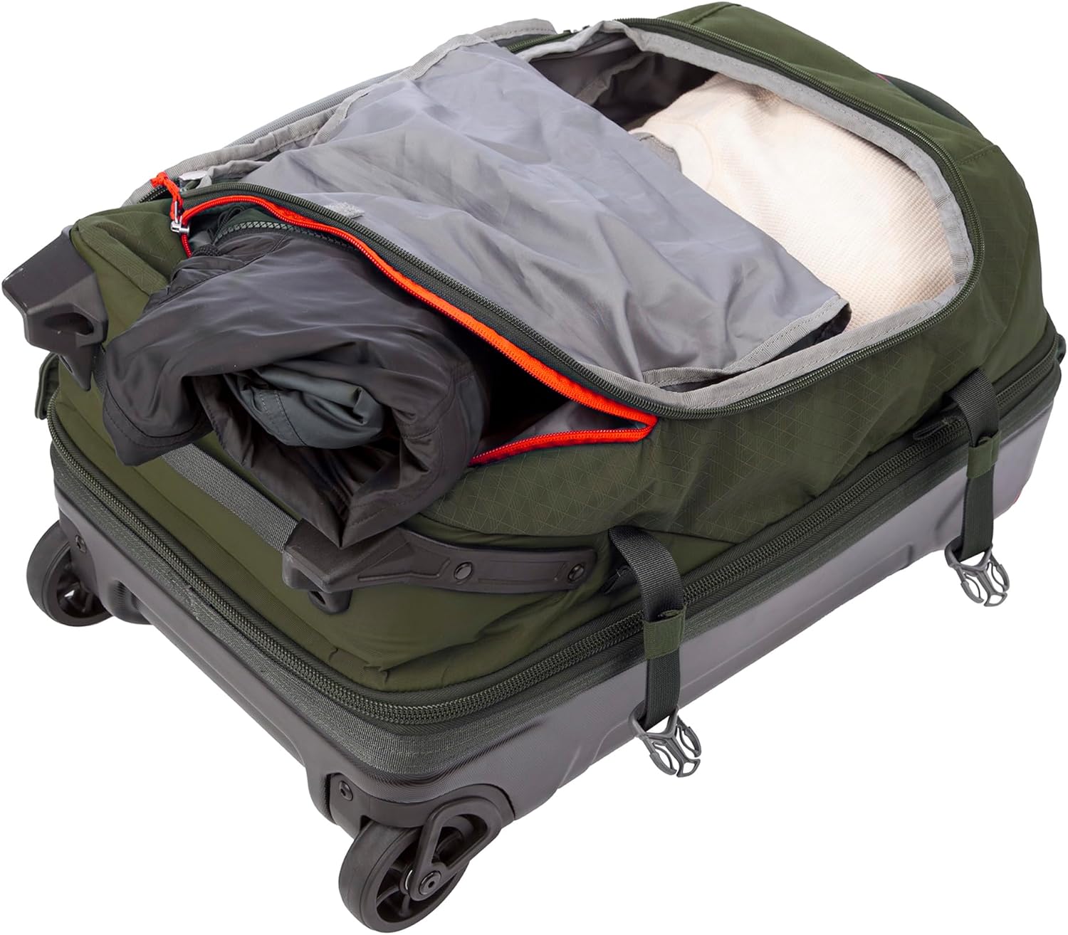 Expedition Duffel Bag 2.0-Made from Rugged Polycarbonate and Nylon, Dark Thyme, 22L - Image 8